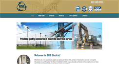 Desktop Screenshot of dndelectric.com